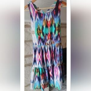 Band of Gypsies Multicolor Patterned Dress
